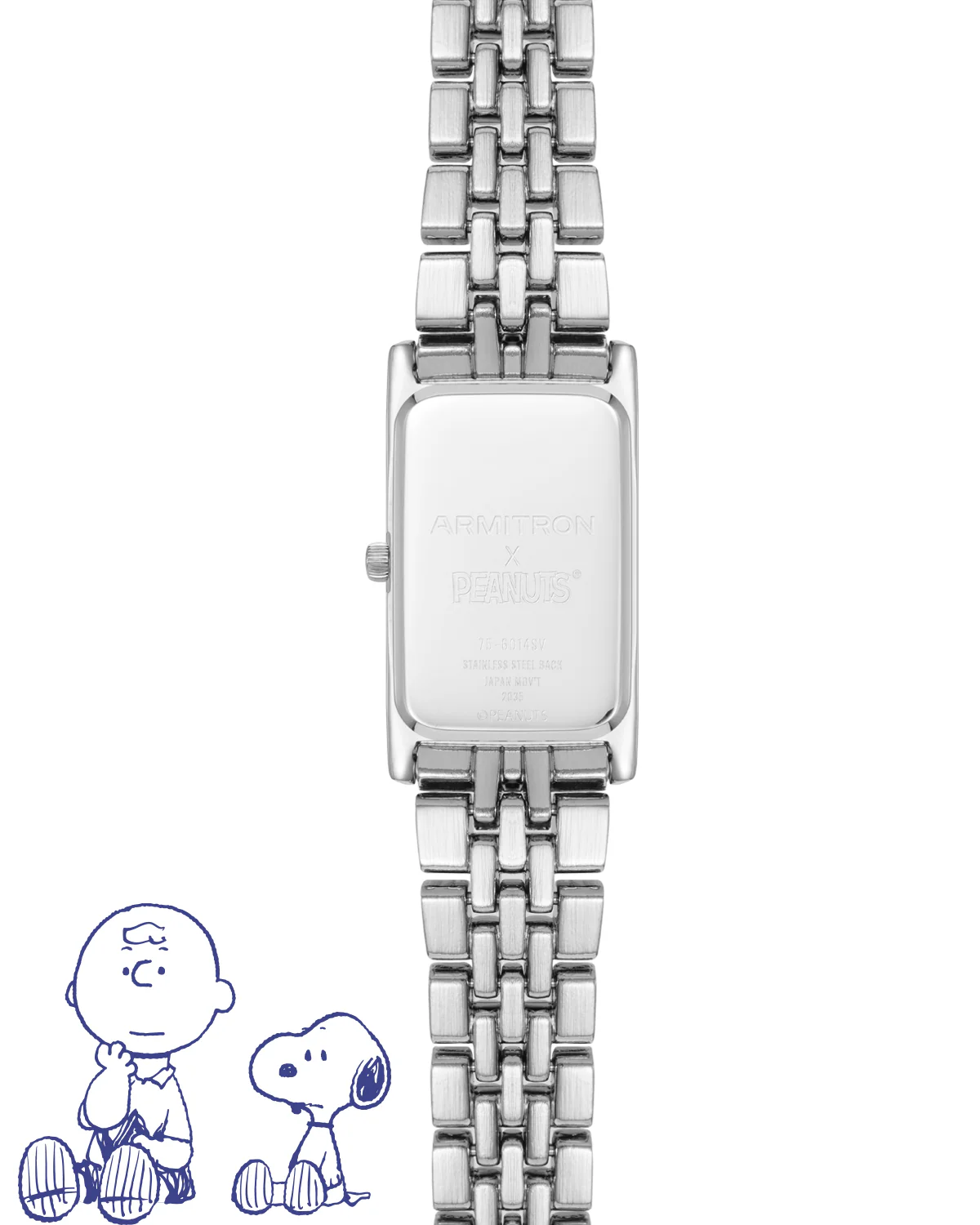 Armitron x Peanuts: Charlie Brown’s Embrace | 20mm, Peanuts Silver - Image 5