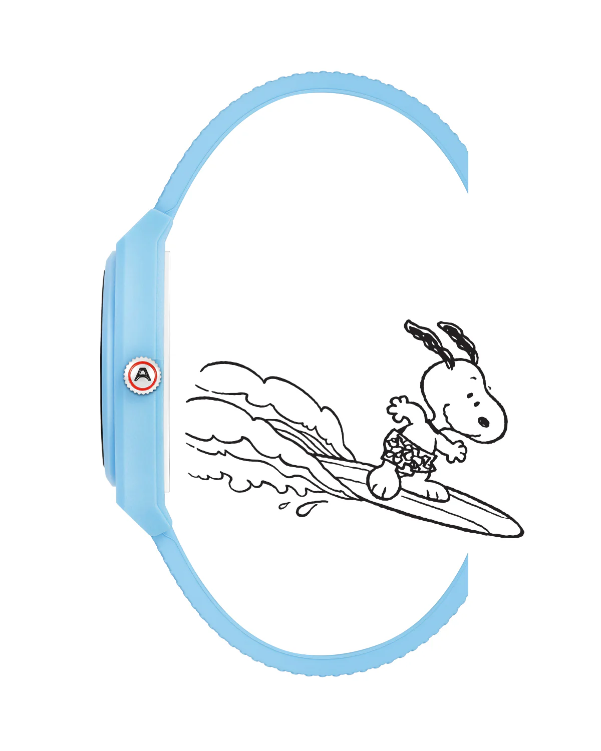 Armitron x Peanuts: Good Grief! | 36mm, Peanuts Blue Ocean Plastic - Image 4