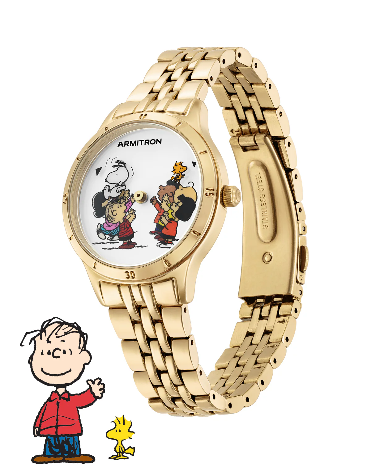 Armitron x Peanuts: Time to Celebrate | 34mm, Peanuts Gold - Image 3