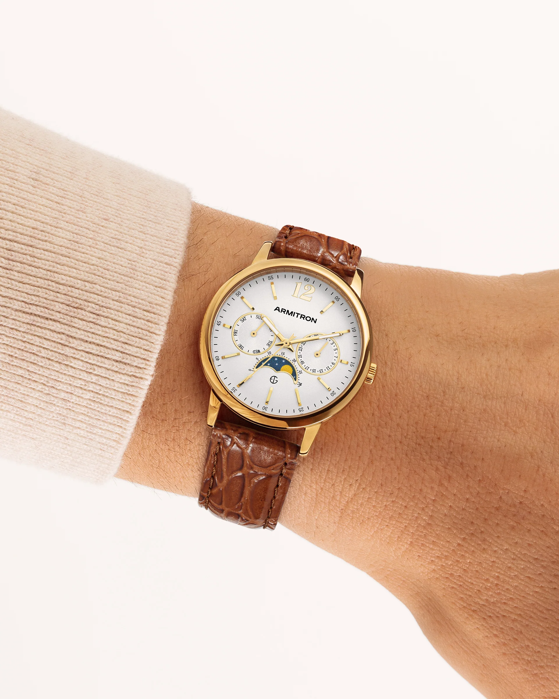 Eugen™ | 42mm, Brown Leather - Image 4