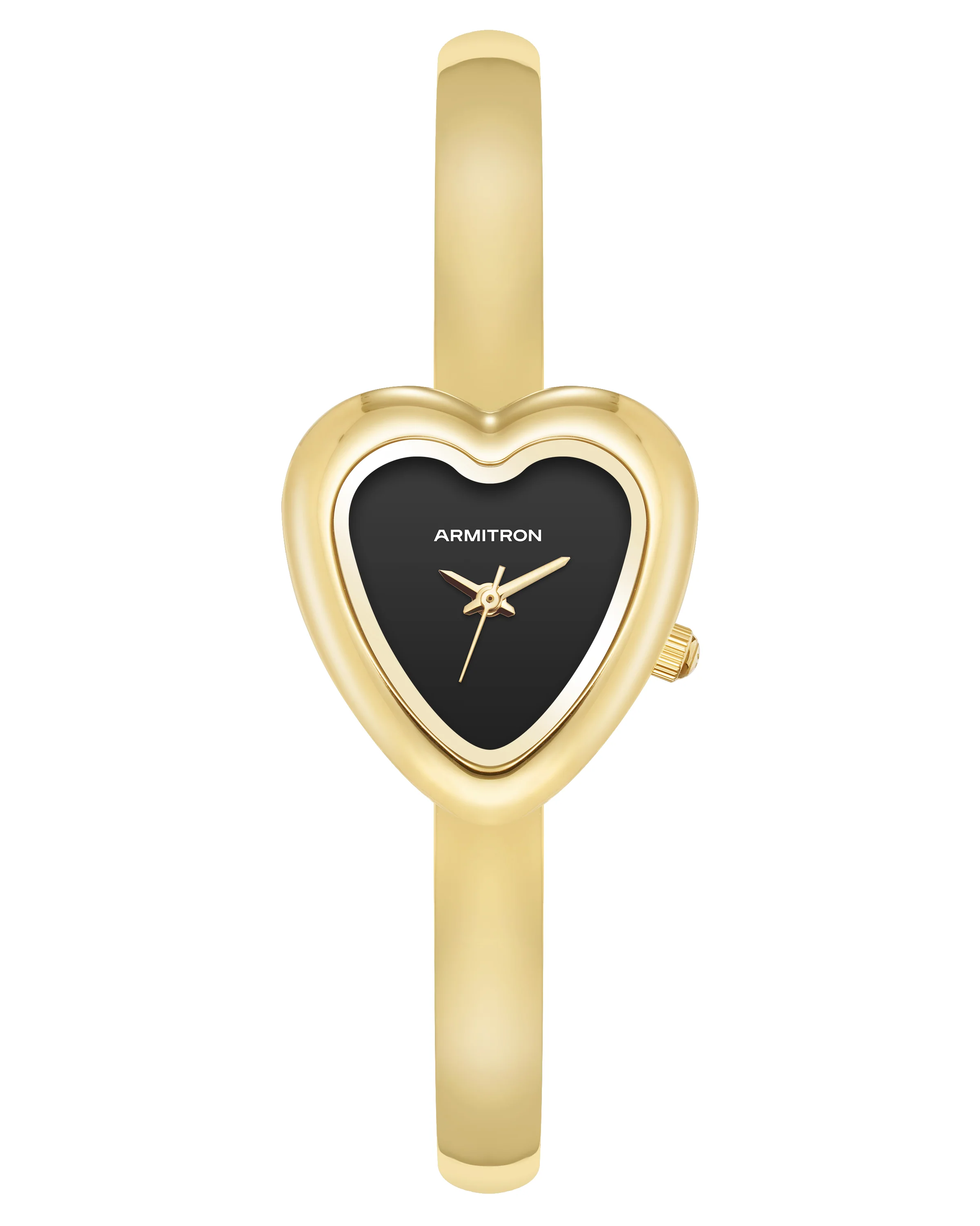 Heart Bangle™ | 24.9mm, Gold/Black