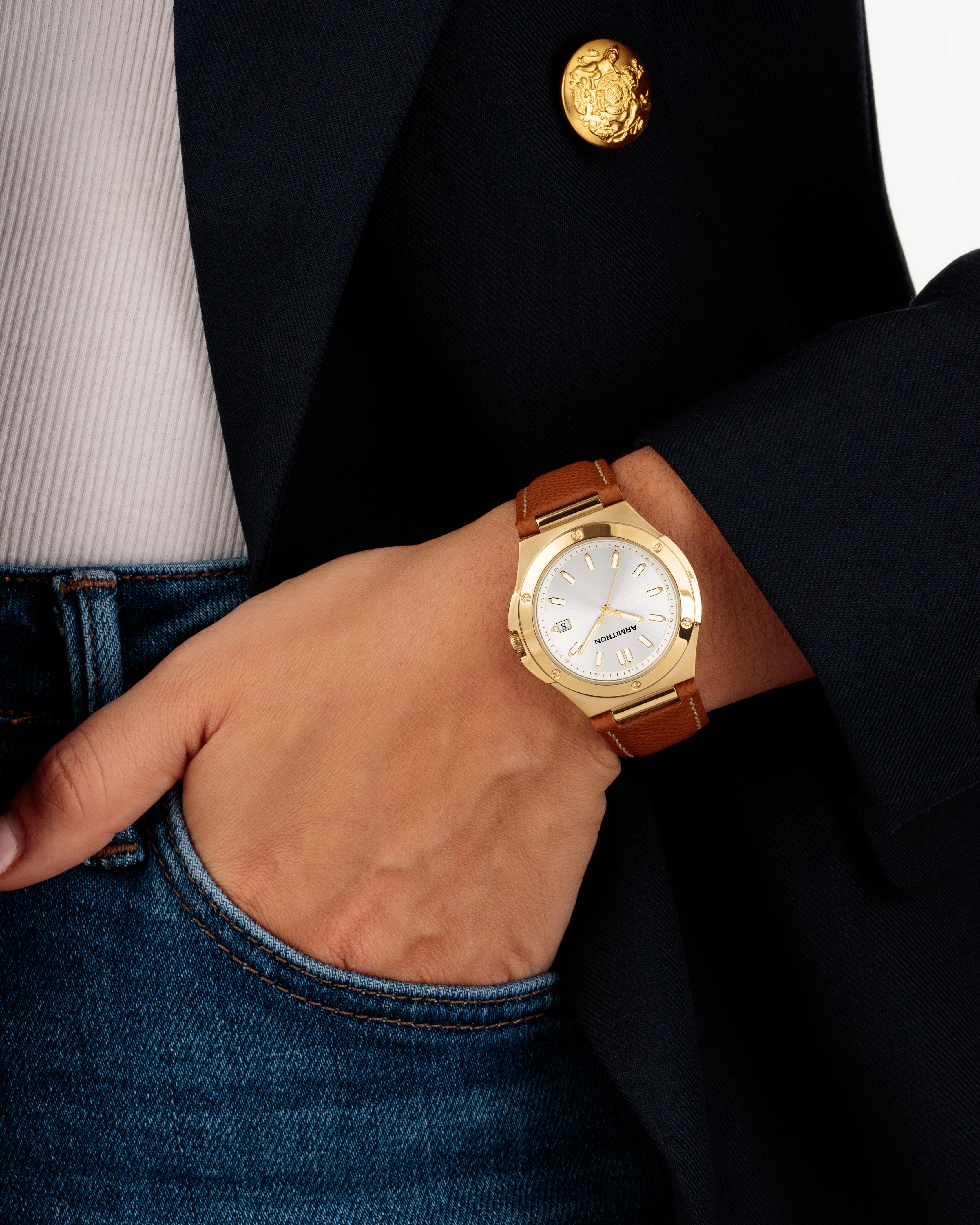 Parker™ | 38mm, Gold/Brown/Silver - Image 4